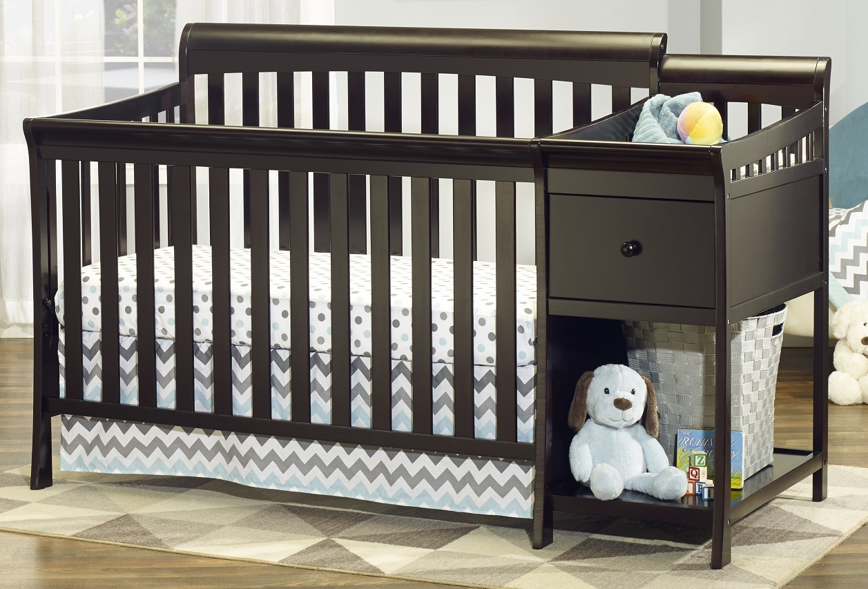 sorelle 4 in 1 convertible crib and changer