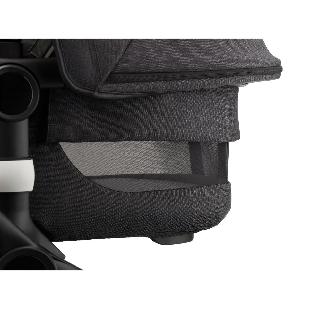 Fox3 Mineral Complete Black Base/Washed Black Fabric &amp; Canopy (In Stock Ships Fast!)