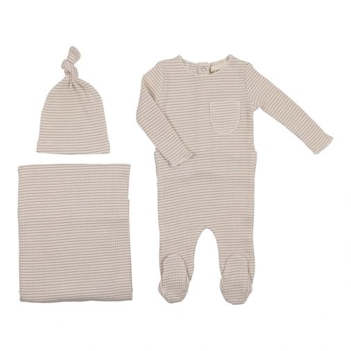 Classic 3 Piece Stretchie Set Includes Stretchie Blanket & Hat (In Stock Delivered Localy with Free Setup & Delivery)
