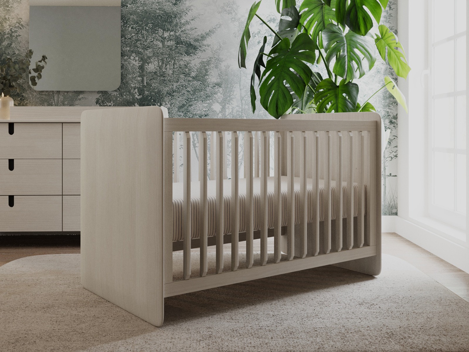 Moonlit Organic Collection Crib (Special Order Delivered Localy with Free Delivery & Setup)